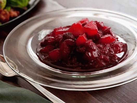 Molho de cranberry para fotos