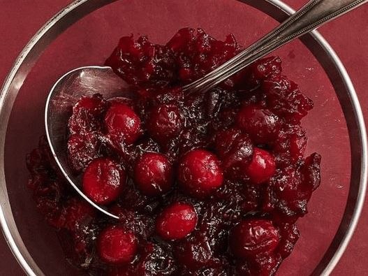 Molho de cranberry com pimenta