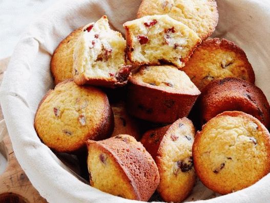 Foto de muffins de cranberry e laranja