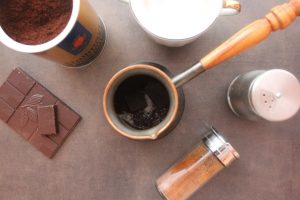 Café com pimenta vermelha