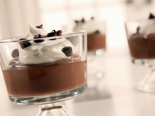 Mousse de café com foto