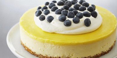 Foto Coconut Lime Cream Cheesecake