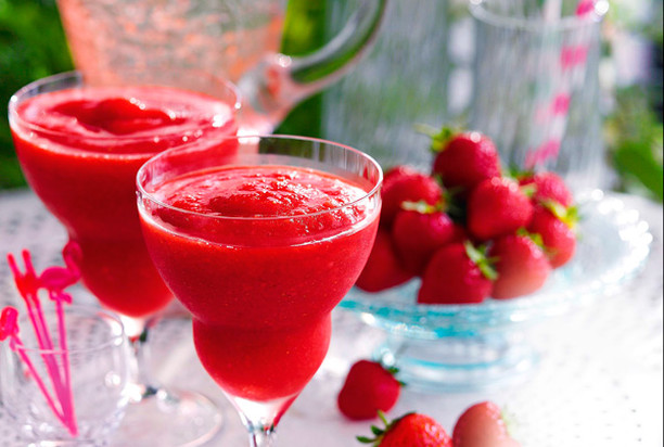 Coquetel “Strawberry Paradise”