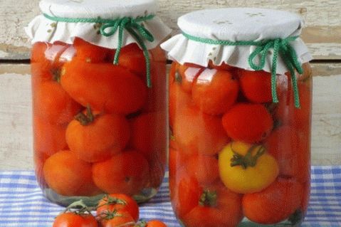 Tomates enlatados sem vinagre