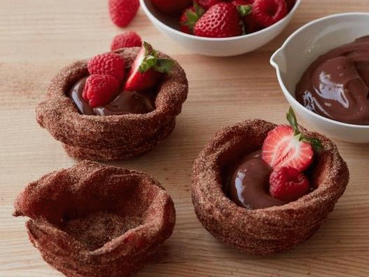 Foto de tortinhas de Churros