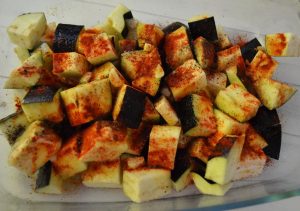 Costeletas de berinjela