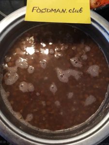 Sopa de Creme de Lentilha