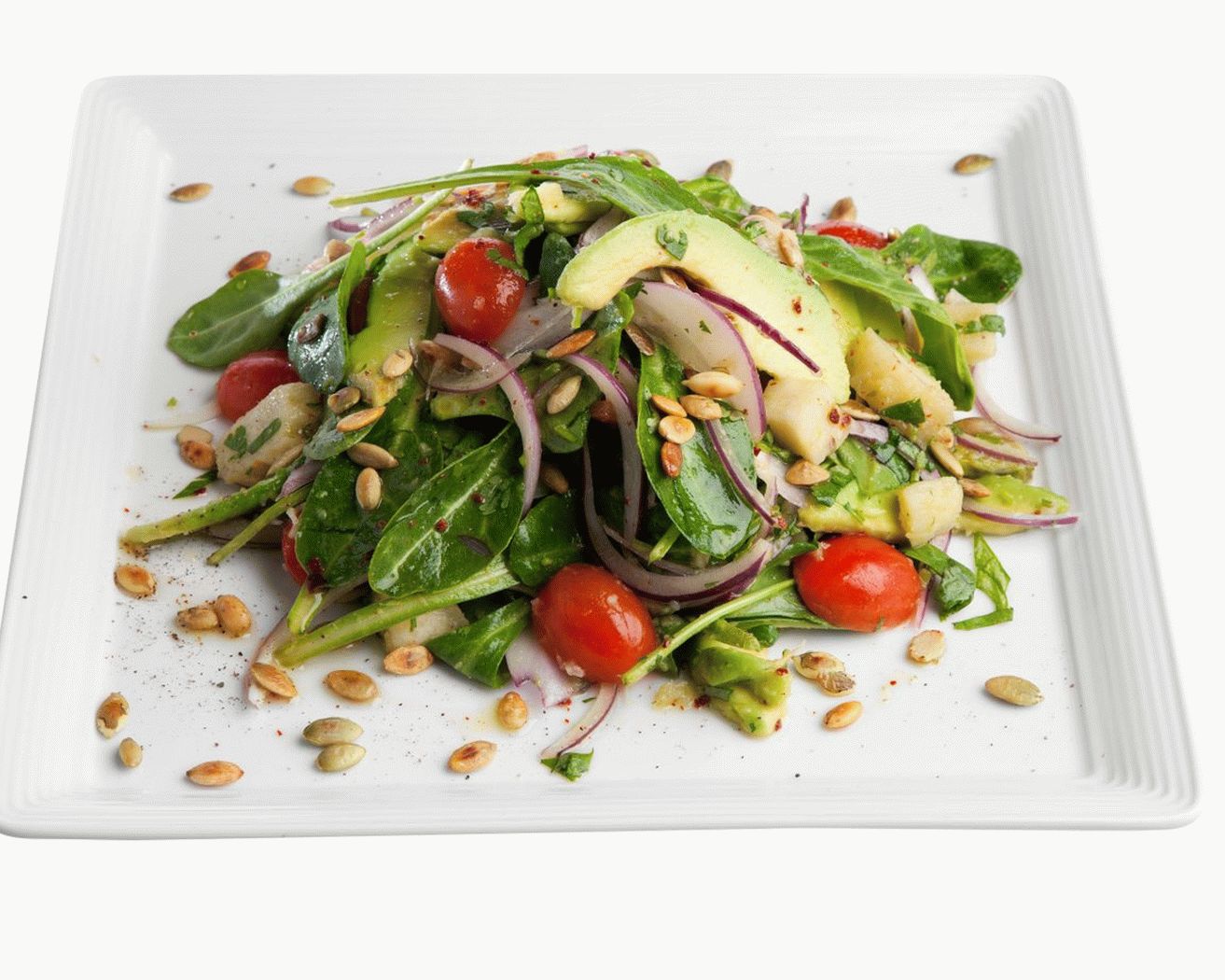 Salada crioula com batata doce