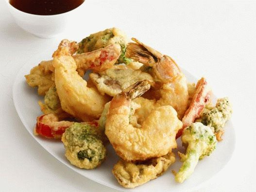 Foto Tempura de Camarão