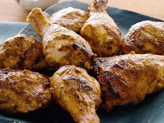 Foto de frango com molho de chipotle e manga