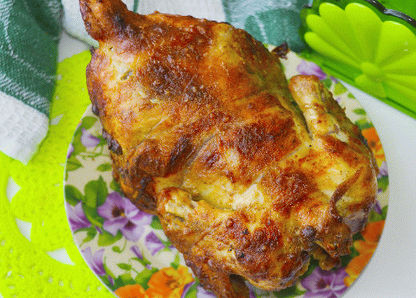 Frango grelhado no forno