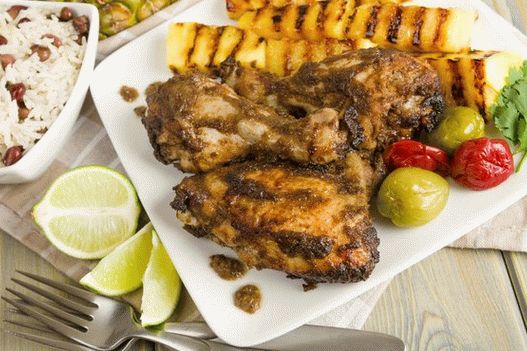 Foto de frango do Caribe