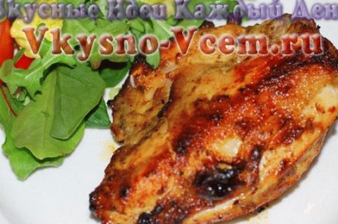 Molho de frango com mirtilo