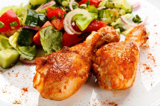 Coxinhas de frango no forno