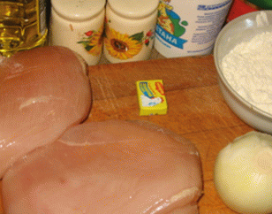Strogonoff de carne de frango