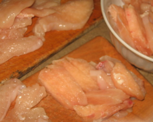 Strogonoff de carne de frango