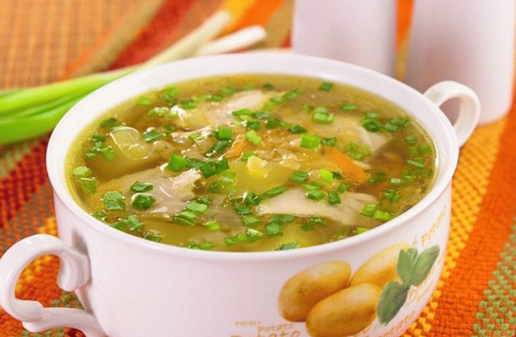 Sopa de Frango com Lentilha