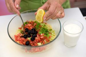 Cuscuz com legumes