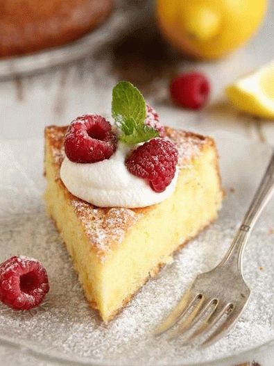 Foto Bolo de limão em azeite