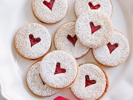 Foto do mini cookie de Linz