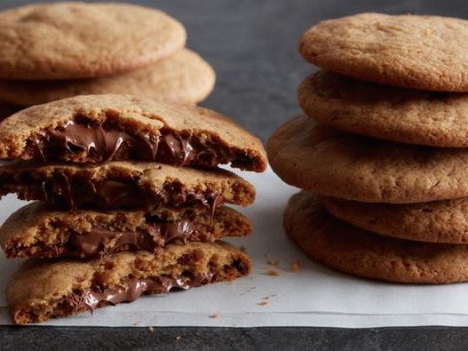 Foto do prato - Biscoitos com recheio líquido