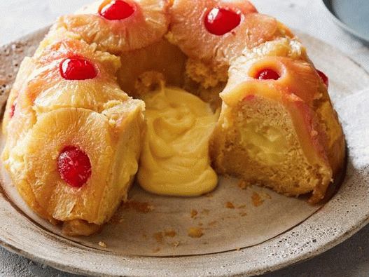 Foto do prato - bolo de rum