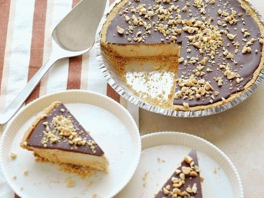 Foto do prato - torta de manteiga de amendoim