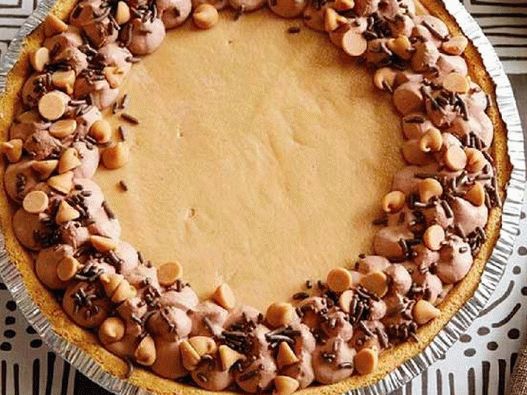Foto do prato - cheesecake de amendoim sem fermento