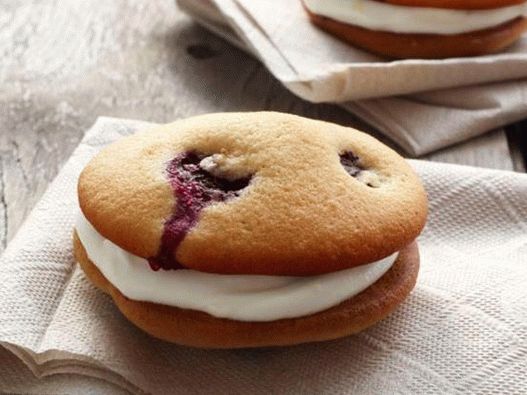Pratos fotográficos - biscoitos de mirtilo e limão e biscoito