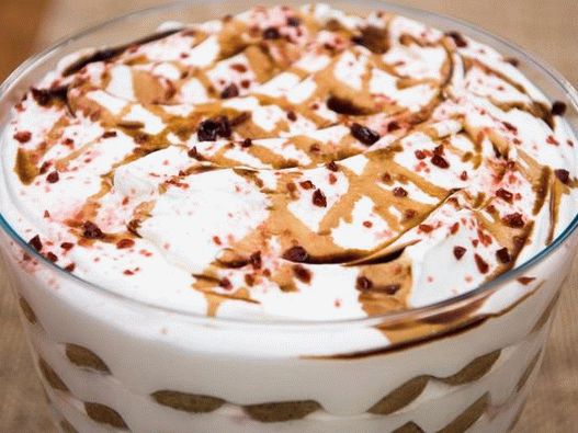 Foto do prato - tiramisu com cerveja de raiz