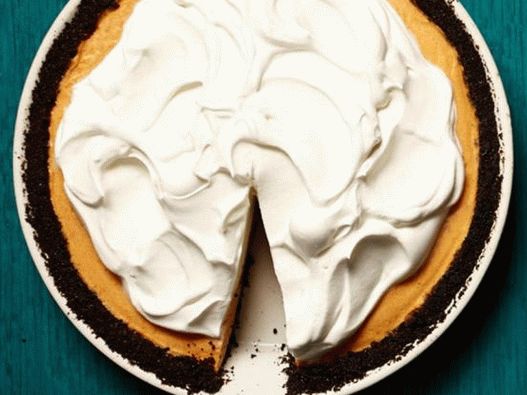 Torta de abóbora sem fermento