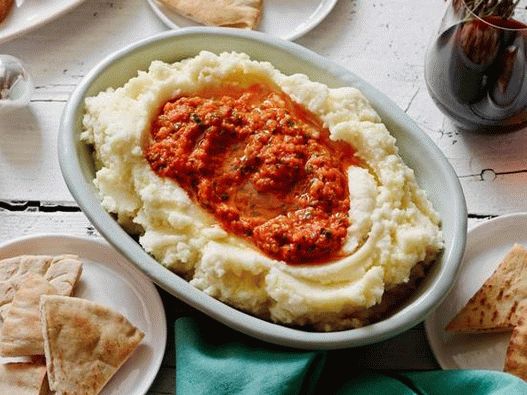 Foto do prato - purê de batata com pimenta assada
