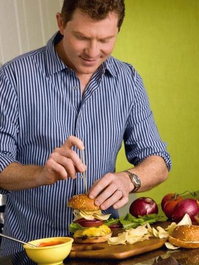 Cheeseburger com batatas fritas