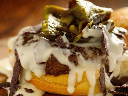 Hambúrguer de queijo estilo Santa Fé