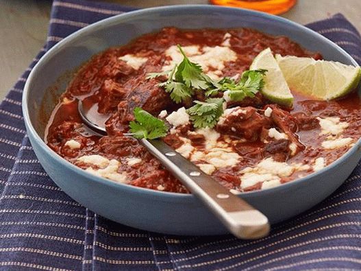 Fotografia de pratos - Texas Chili