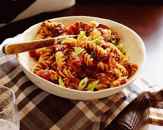 Fotografia de pratos - macarrão com pimenta