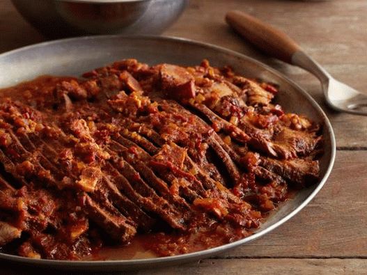 Peito de carne assada para churrasco ao estilo do Texas