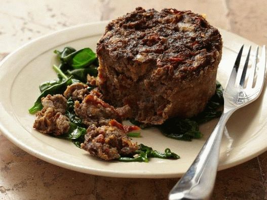 Mitlof de cogumelos com tomate seco