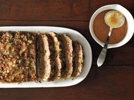 Pão de alho e carne