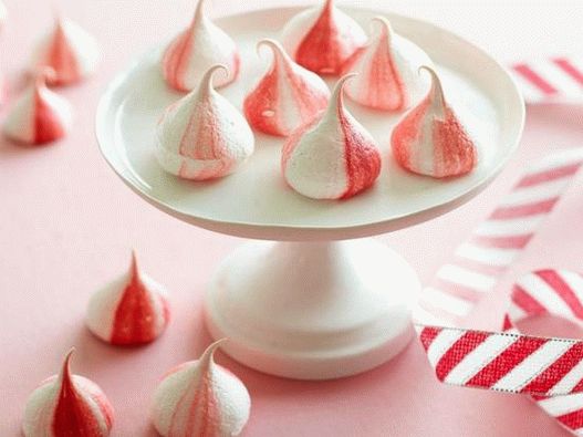 Foto do prato - merengue de hortelã