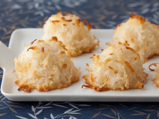 Fotografia de pratos - Macaroons de coco