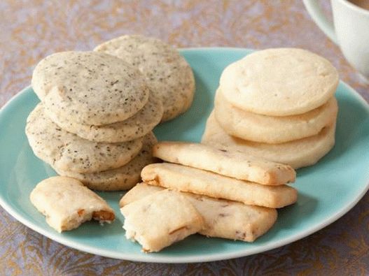 Foto do prato - biscoito amanteigado clássico com 4 ingredientes com opções para adicionar 1 ingrediente adicional