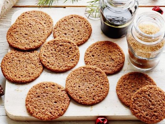 Pratos fotográficos - biscoitos com melaço