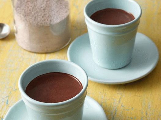Mistura de chocolate quente