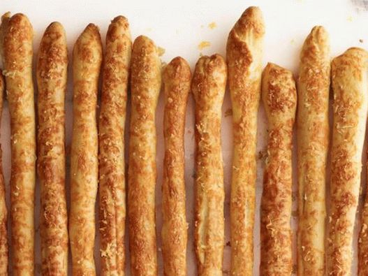 Palitos de pão com parmesão