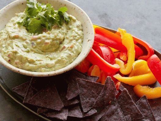 Molho leve com guacamole
