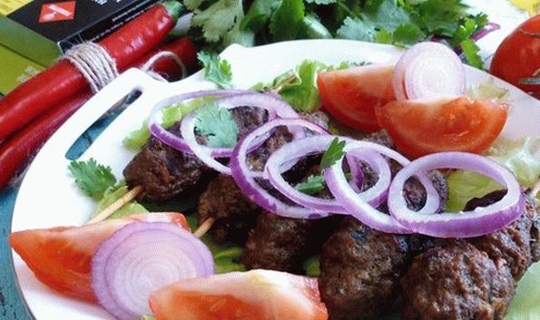Kebab de carne