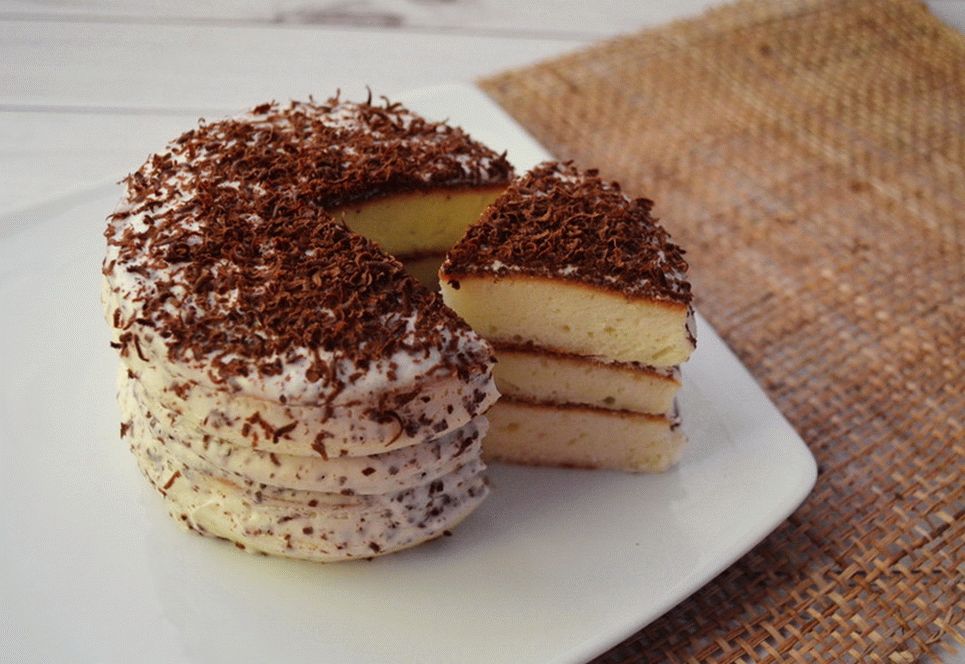 Bolo de biscoito pequeno