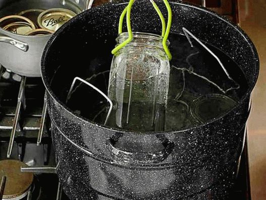 Esterilize os frascos de preservação