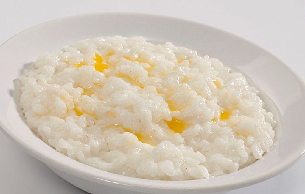 Mingau de Arroz com Leite